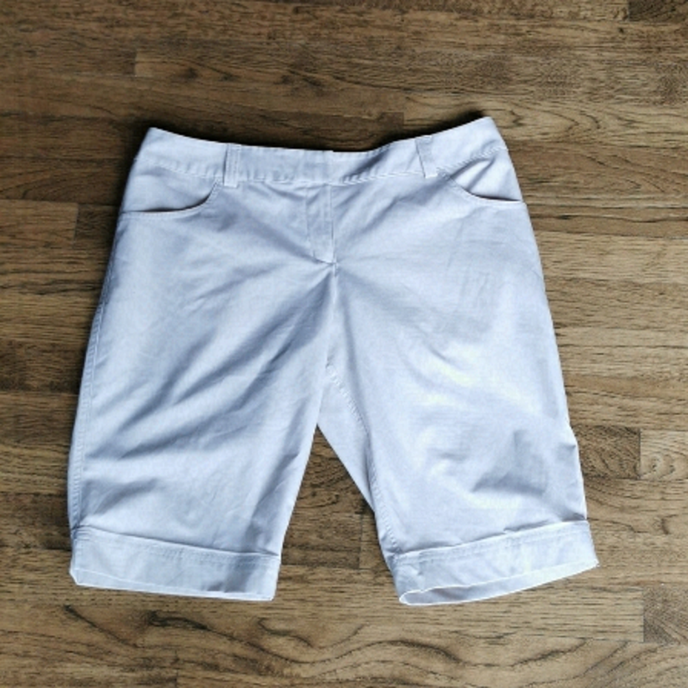 𝅺adidas Climalite Bermuda Beige Golf Shorts 8